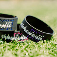 PURPLE AHHWIWIII" WRISTBAND