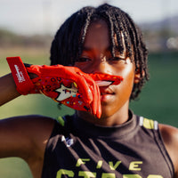 YOUTH RED AHHWIWIII GLOVES