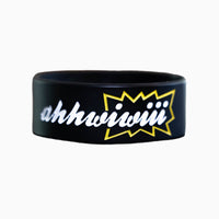 YELLOW AHHWIWIII" WRISTBAND