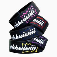 PINK "AHHWIWIII" WRISTBAND