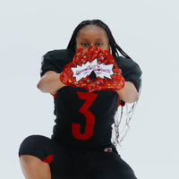 ADULT RED AHHWIWIII GLOVES