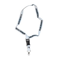 WHITE AHHWIWIII LANYARD