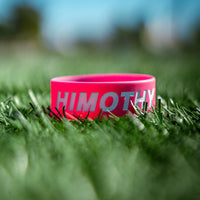 PINK "HIMOTHY" WRISTBAND