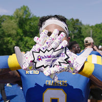 ADULT WHITE AHHWIWIII GLOVES