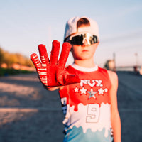 YOUTH RED AHHWIWIII “AJ” GLOVES