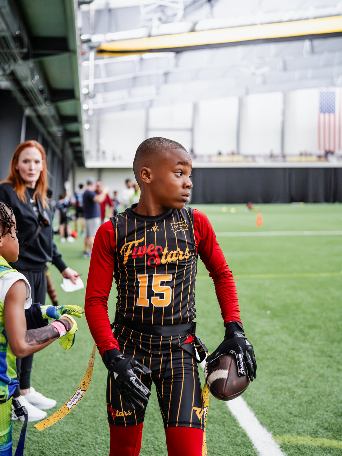 YELLOW AHHWIWIII FLAGS
