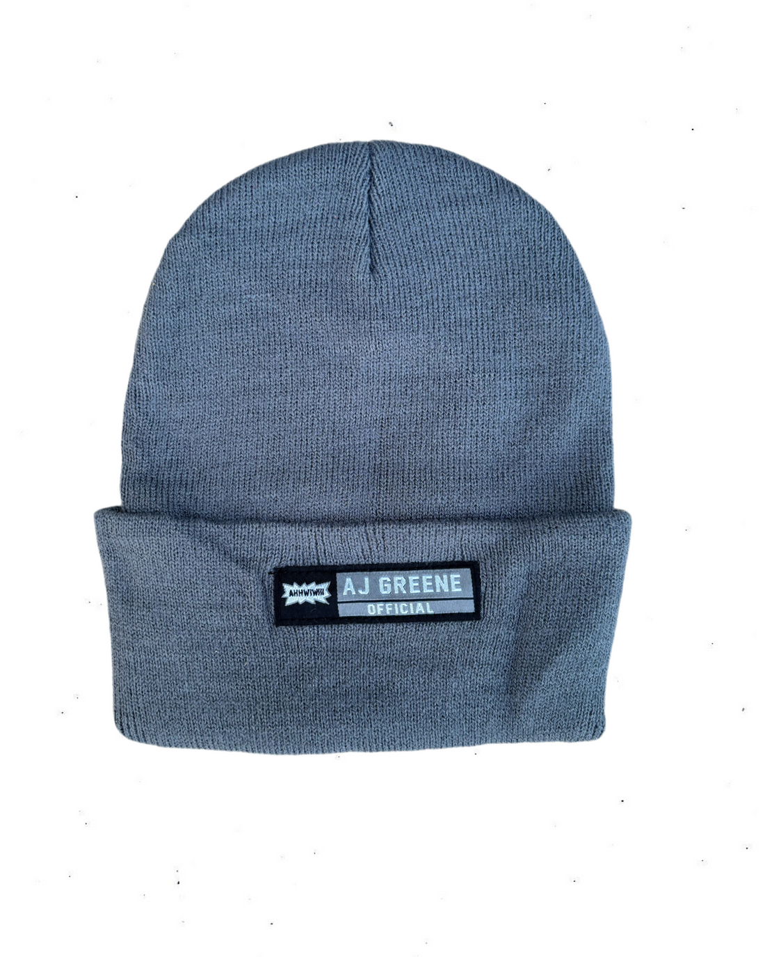 GREY AHHWIWIII BEANIE