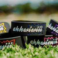 BLUE "AHHWIWIII" WRISTBAND