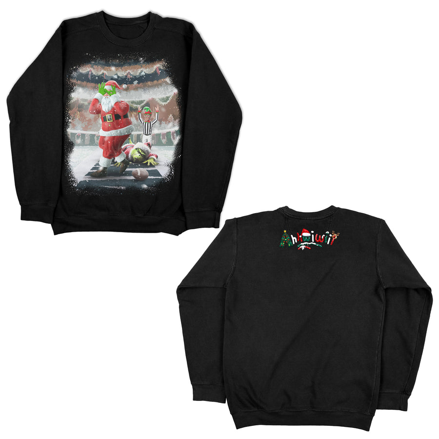 SANTA GRIDDY CREWNECK