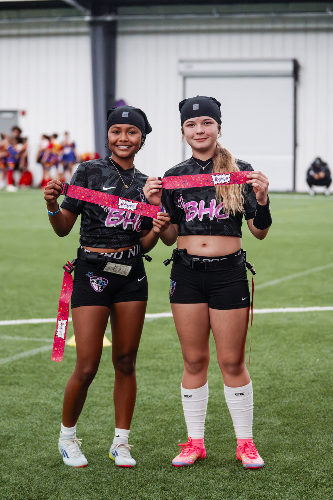 PINK AHHWIWIII FLAGS