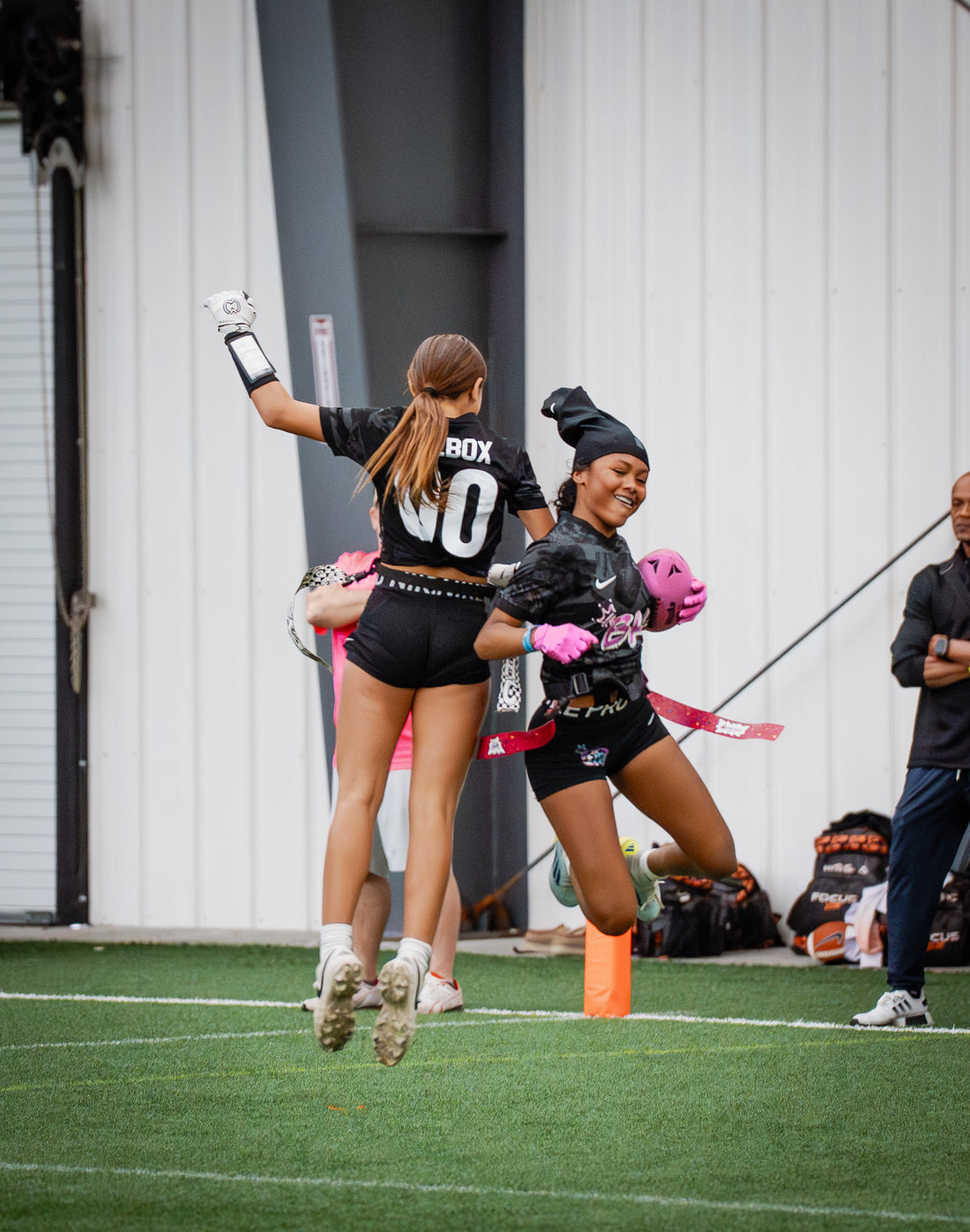 PINK AHHWIWIII FLAGS