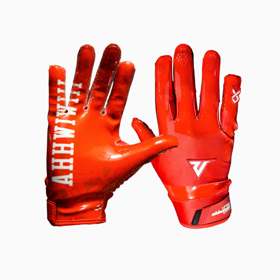 RED AHHWIWIII "AJ15" GLOVES