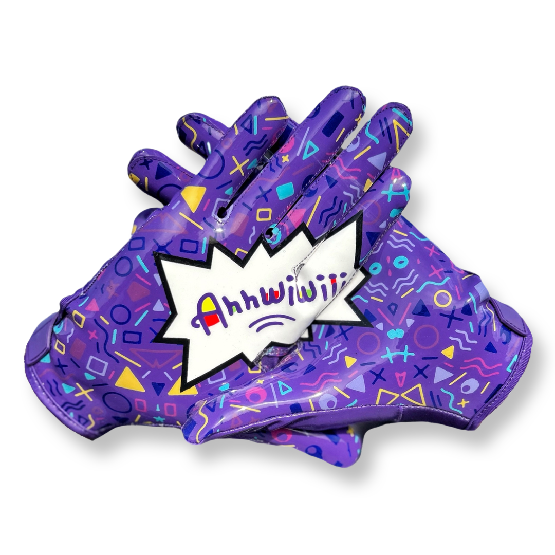 YOUTH PURPLE AHHWIWIII GLOVES