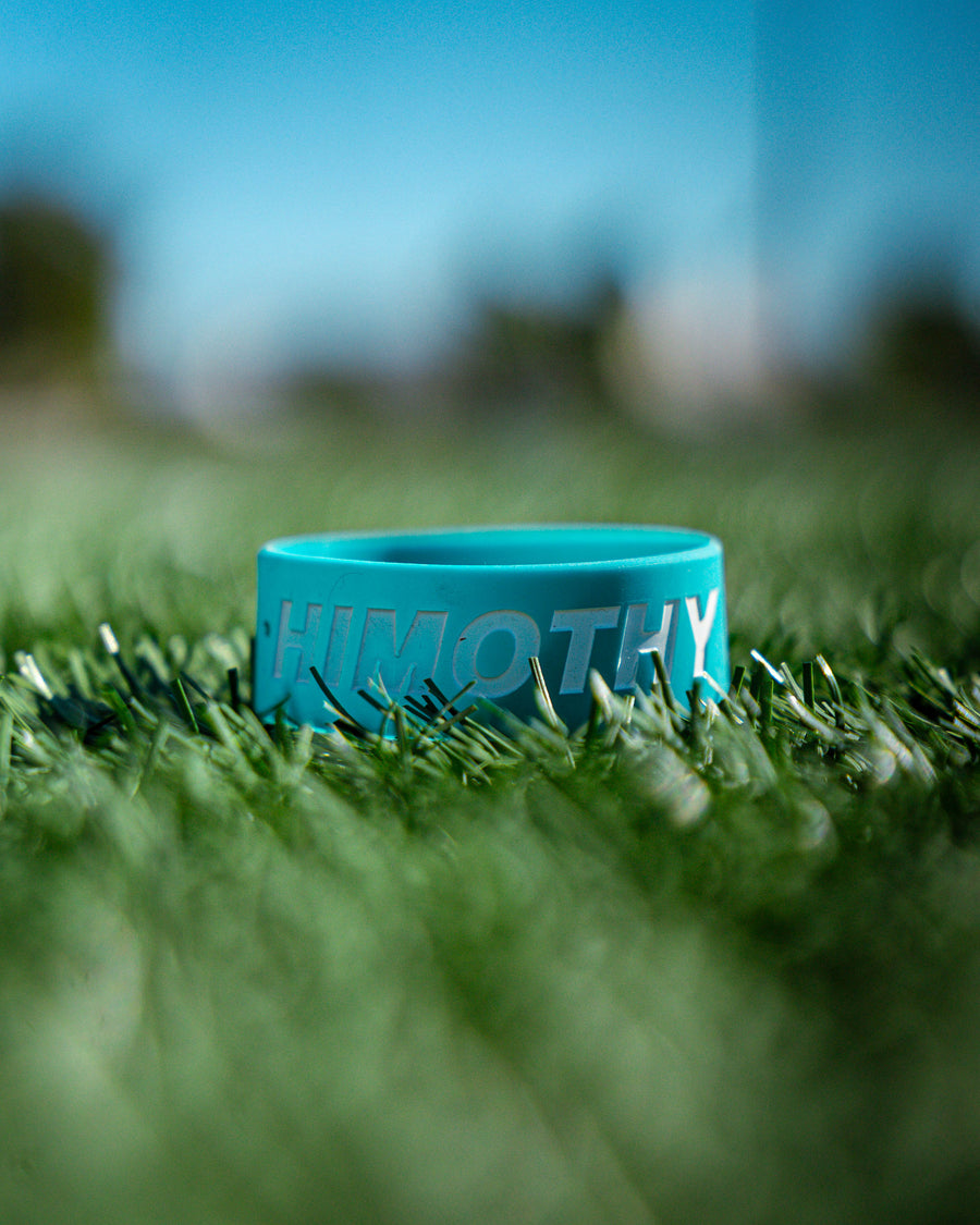 TEAL "HIMOTHY" WRISTBAND