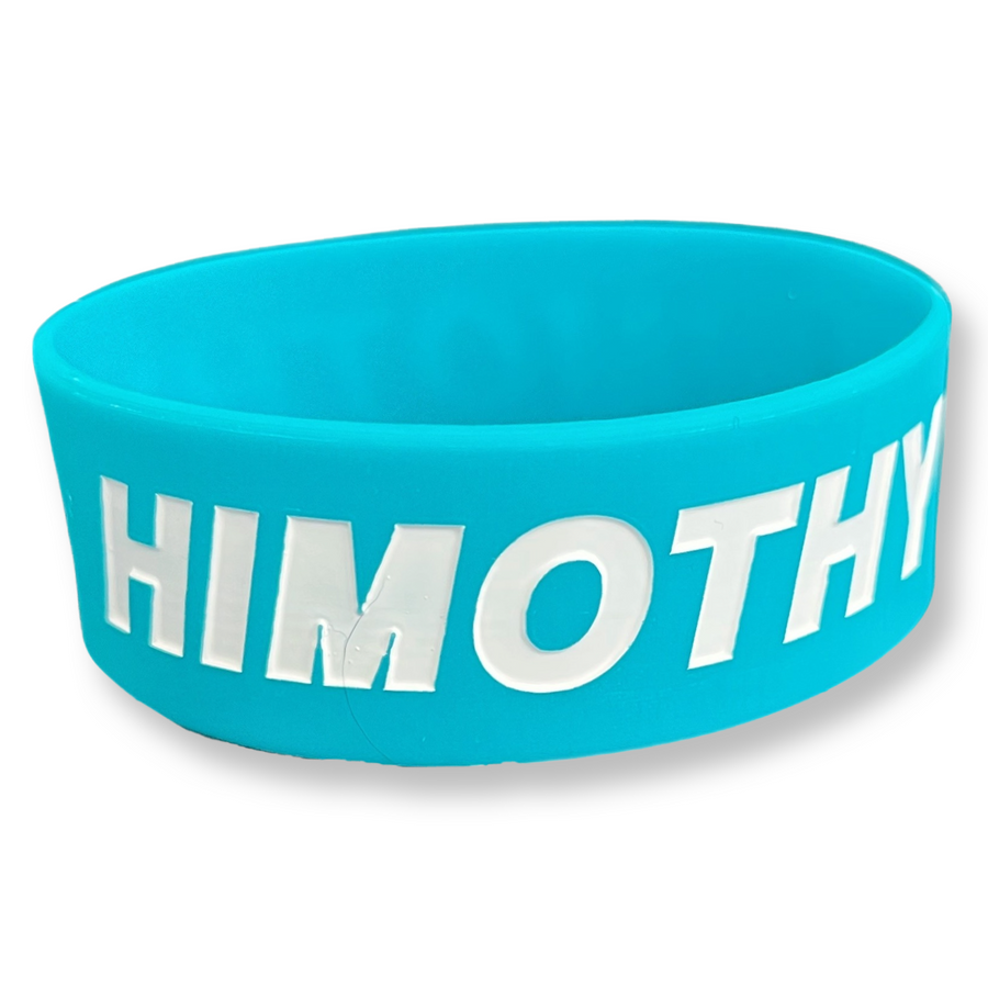 TEAL "HIMOTHY" WRISTBAND