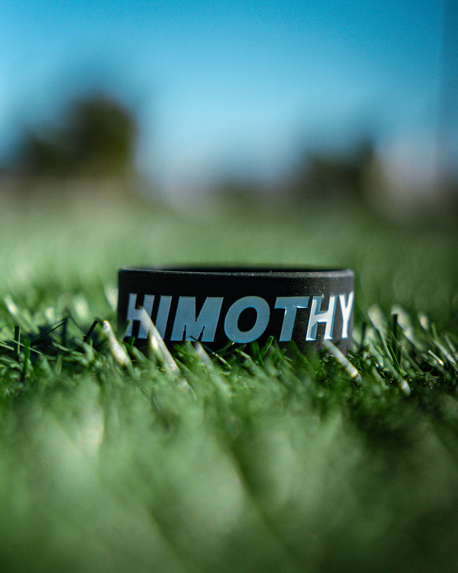 BLACK "HIMOTHY" WRISTBAND