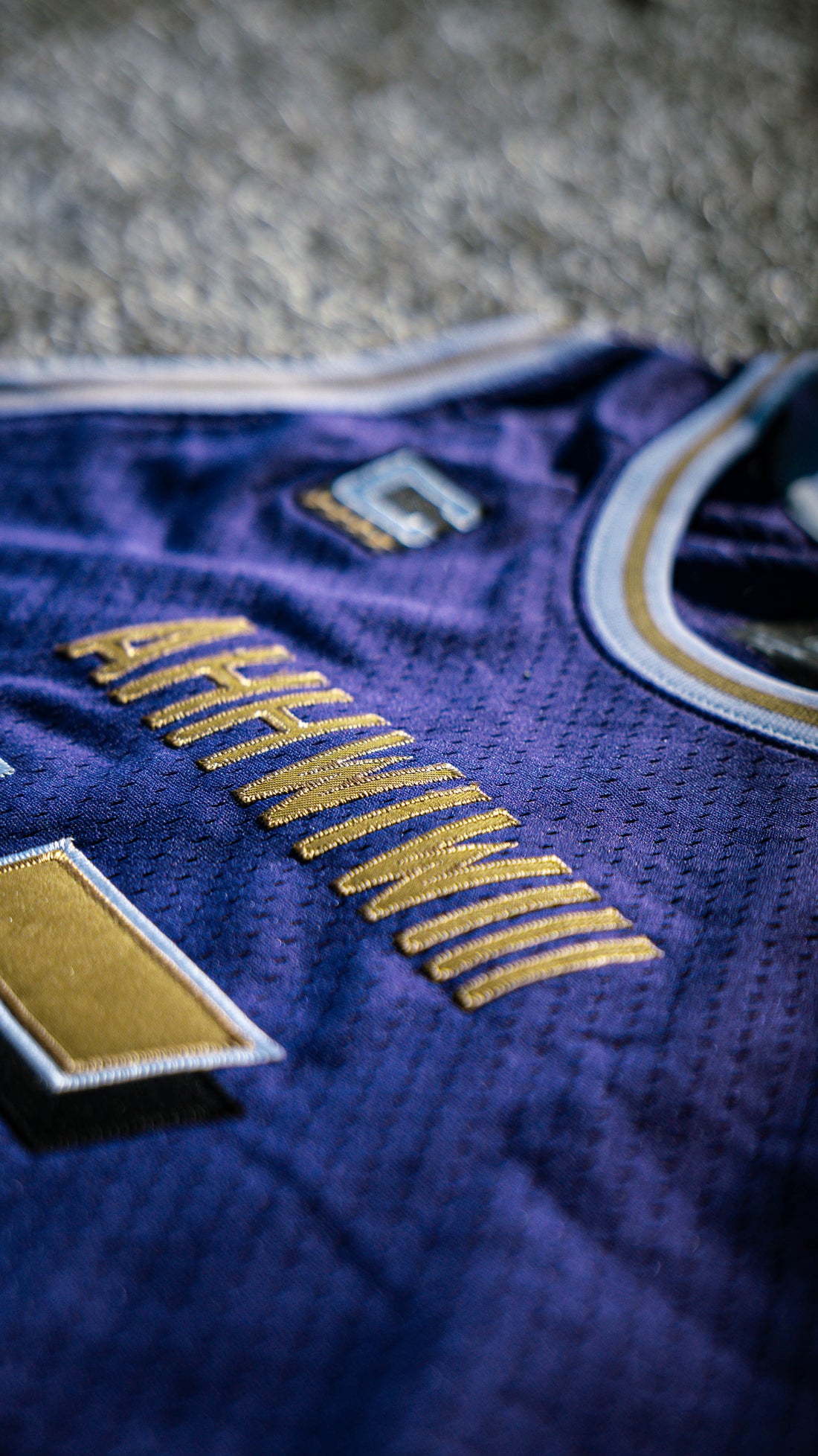 "BALTIMORE" CAPTAIN AHHWIWIII JERSEY